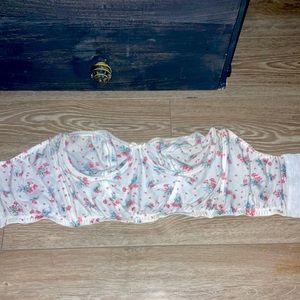 Bandanna pattern and flower corset top